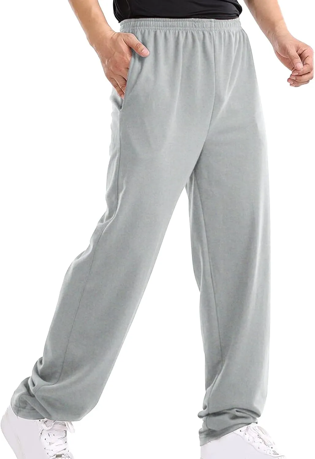 Cargo Pants for Men Big and Tall Pants Sports Casual Jogging Trousers Lightweight Hiking Work Pants Outdoor Pant Blue