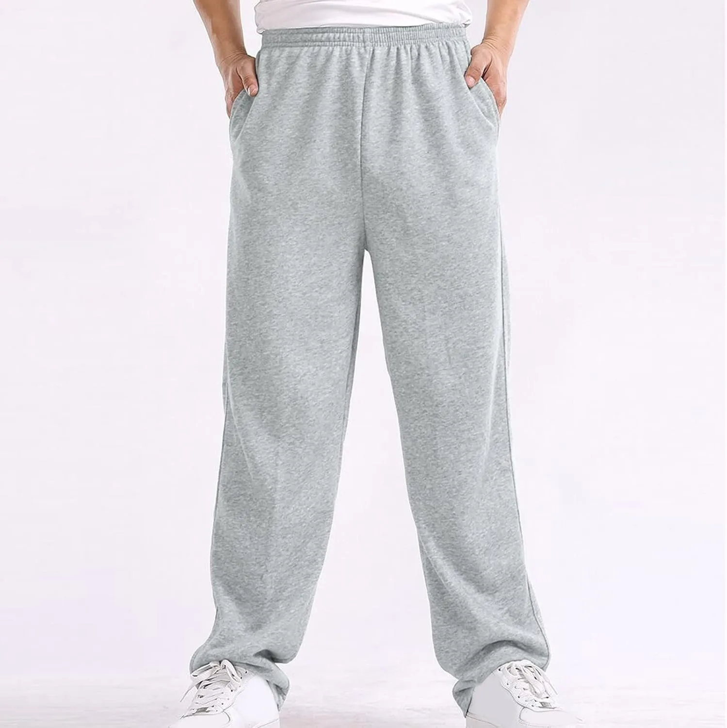 Cargo Pants for Men Big and Tall Pants Sports Casual Jogging Trousers Lightweight Hiking Work Pants Outdoor Pant Blue