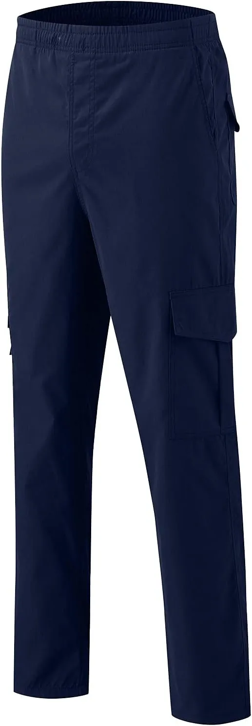 Cargo Sweatpants for Men Big and Tall Men's Casual Cargo Pants Loose Fit Jogger Sweatpants Tactical Work Pants Multi