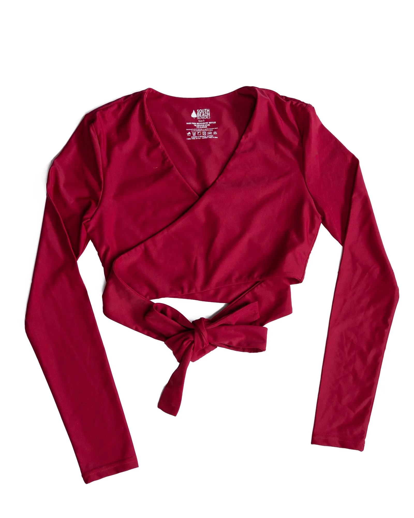 Women's Rashie Shrug: Burgundy