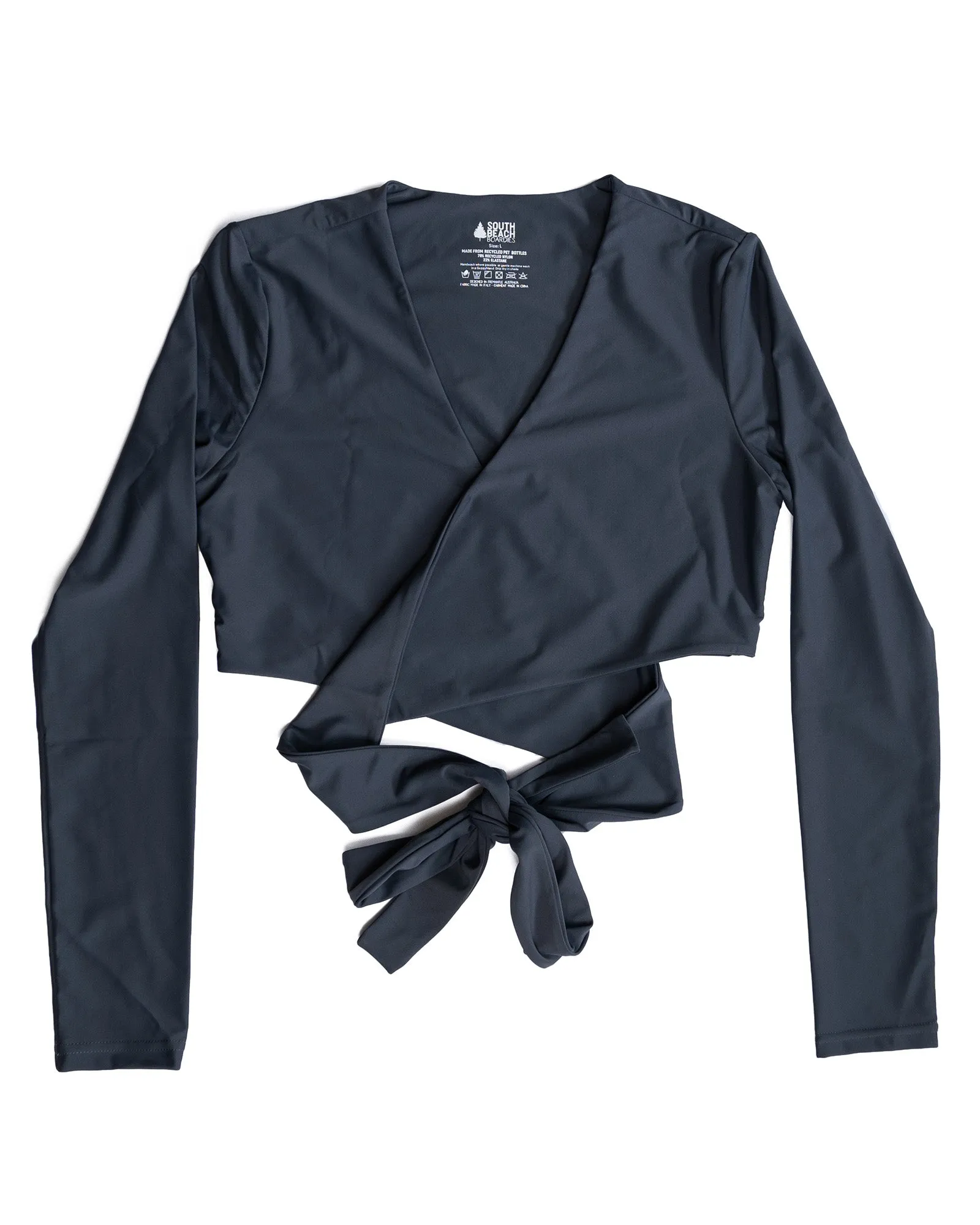 Women's Rashie Shrug: Titanium